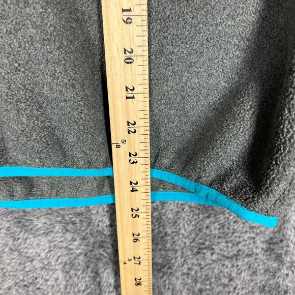 Patagonia Synchilla Sweatshirt Womens Small Gray Blue Snap T Fleece Pullover - Picture 7 of 8